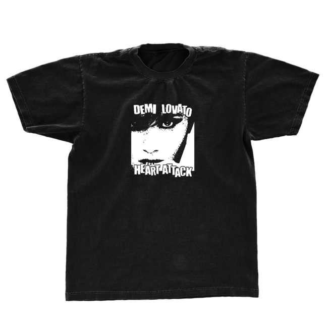 Demi Lovato - Heart Attack Band T-Shirt Black